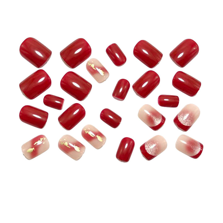 Artificial nails with glamorous glitter accents Stornfield