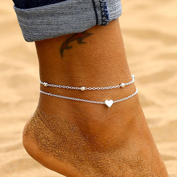 Elegant Double Layered Heart Bracelet Stornfield