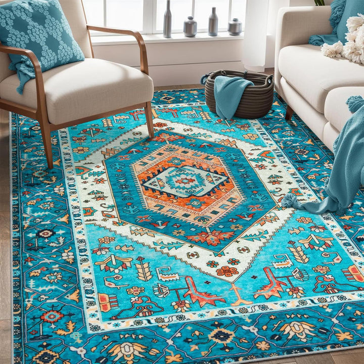 Floral Pattern Area Rug