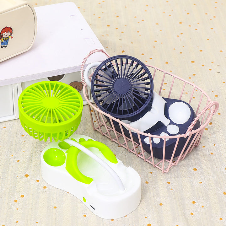 Women's portable battery fan with flexible holder Stornfield
