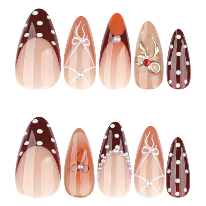 Artful stiletto nails in elegant design Stornfield