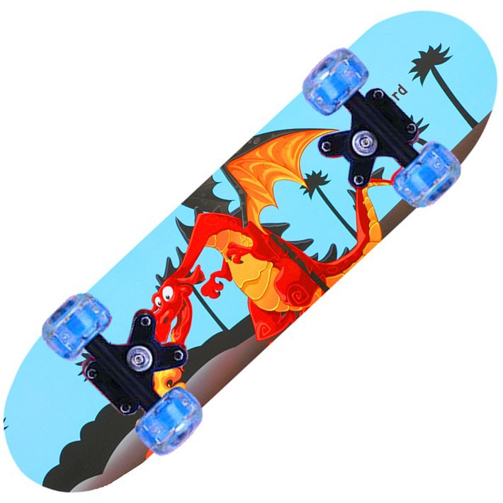 Girls' Cartoon Character Mini Skateboard Stornfield
