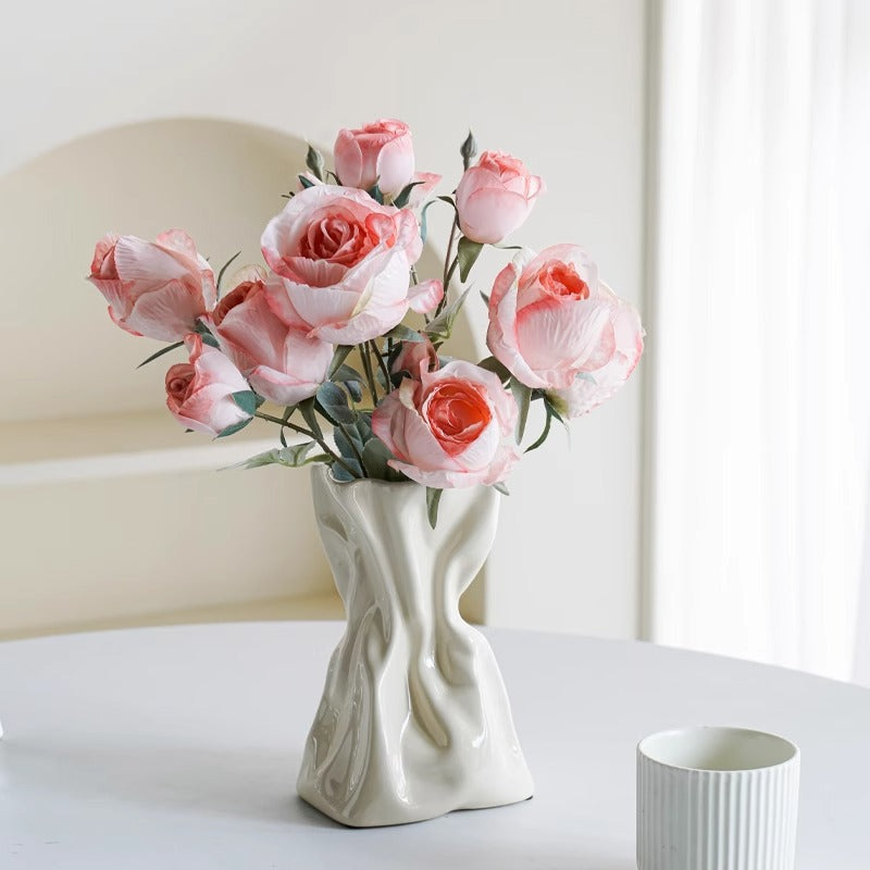 Artistic ceramic flower vase Stornfield