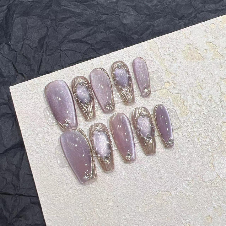 Artistic Press-On Nail Designs Stornfield