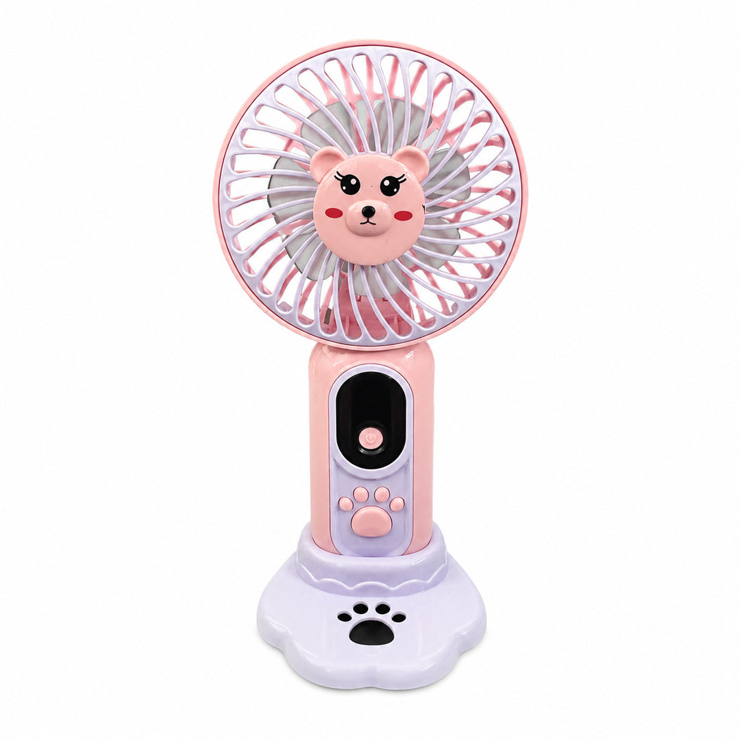 Ladies portable battery fan by Stornfield