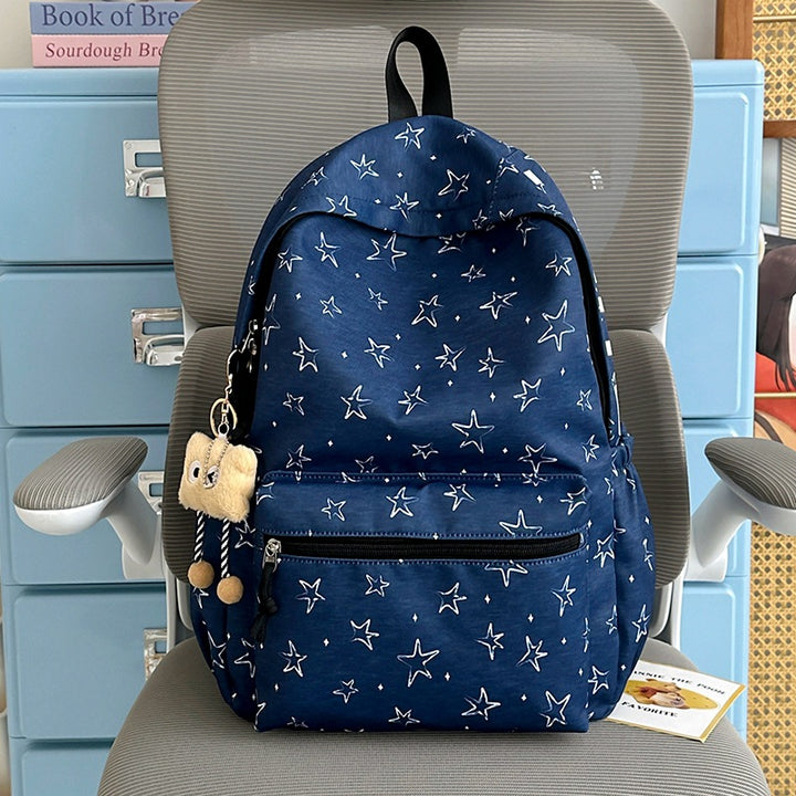 Stylish Casual Backpack with Star Pattern Stornfield