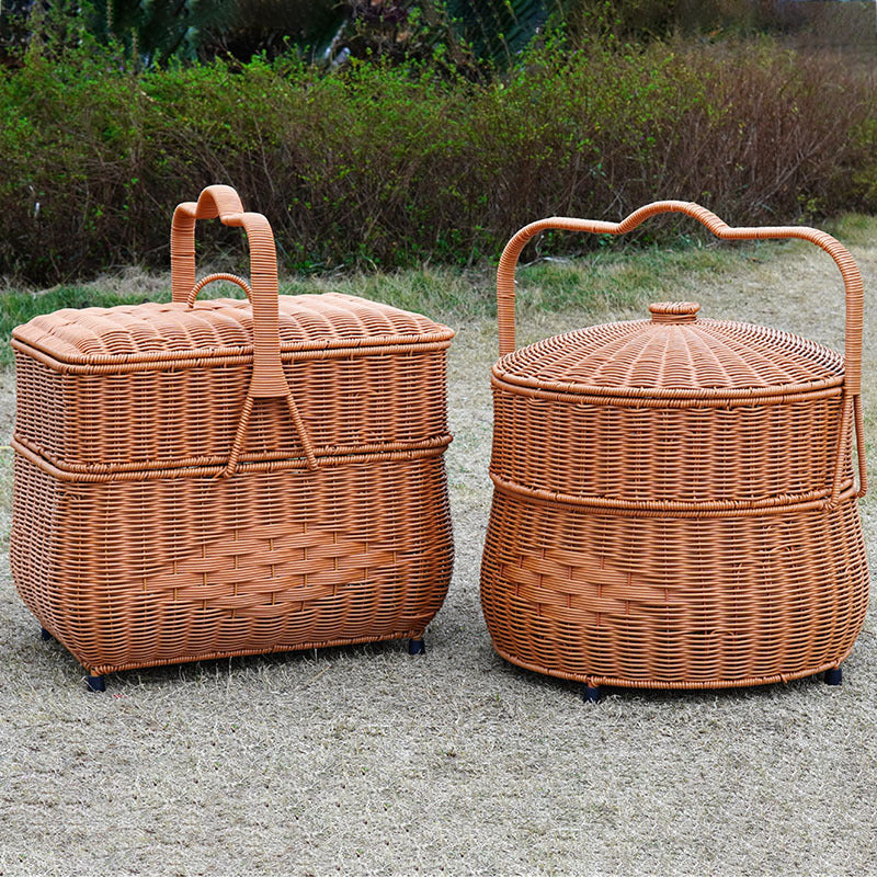 Decorative Wicker Storage Container Stornfield
