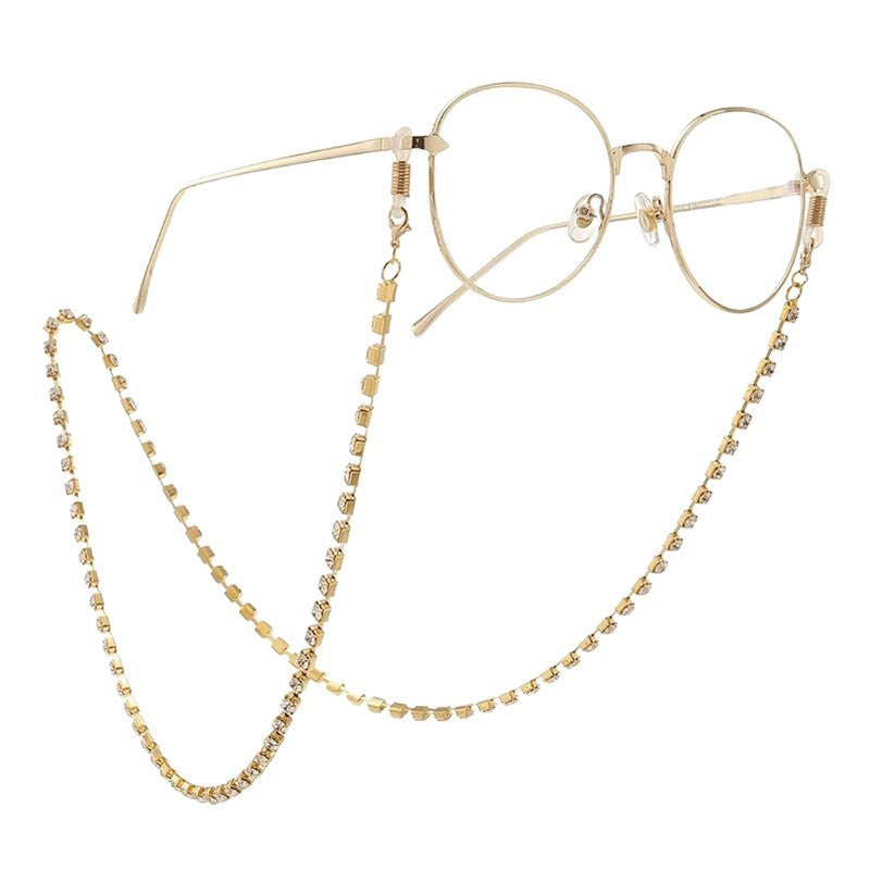 Sparkling Rhinestone Eyewear Chain Stornfield