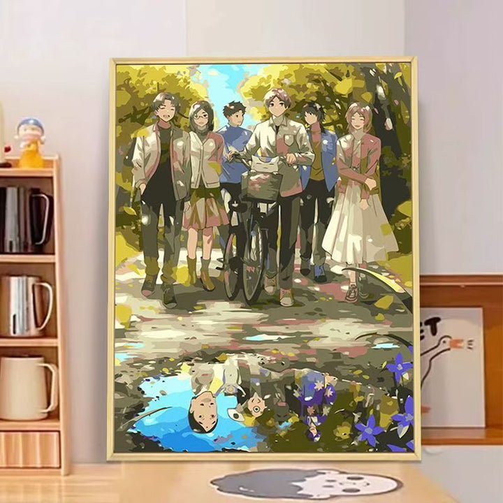 Anime-Inspired Wall Art Print Stornfield