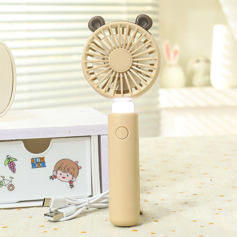 Women's Portable Bunny Design Hand Fan Stornfield