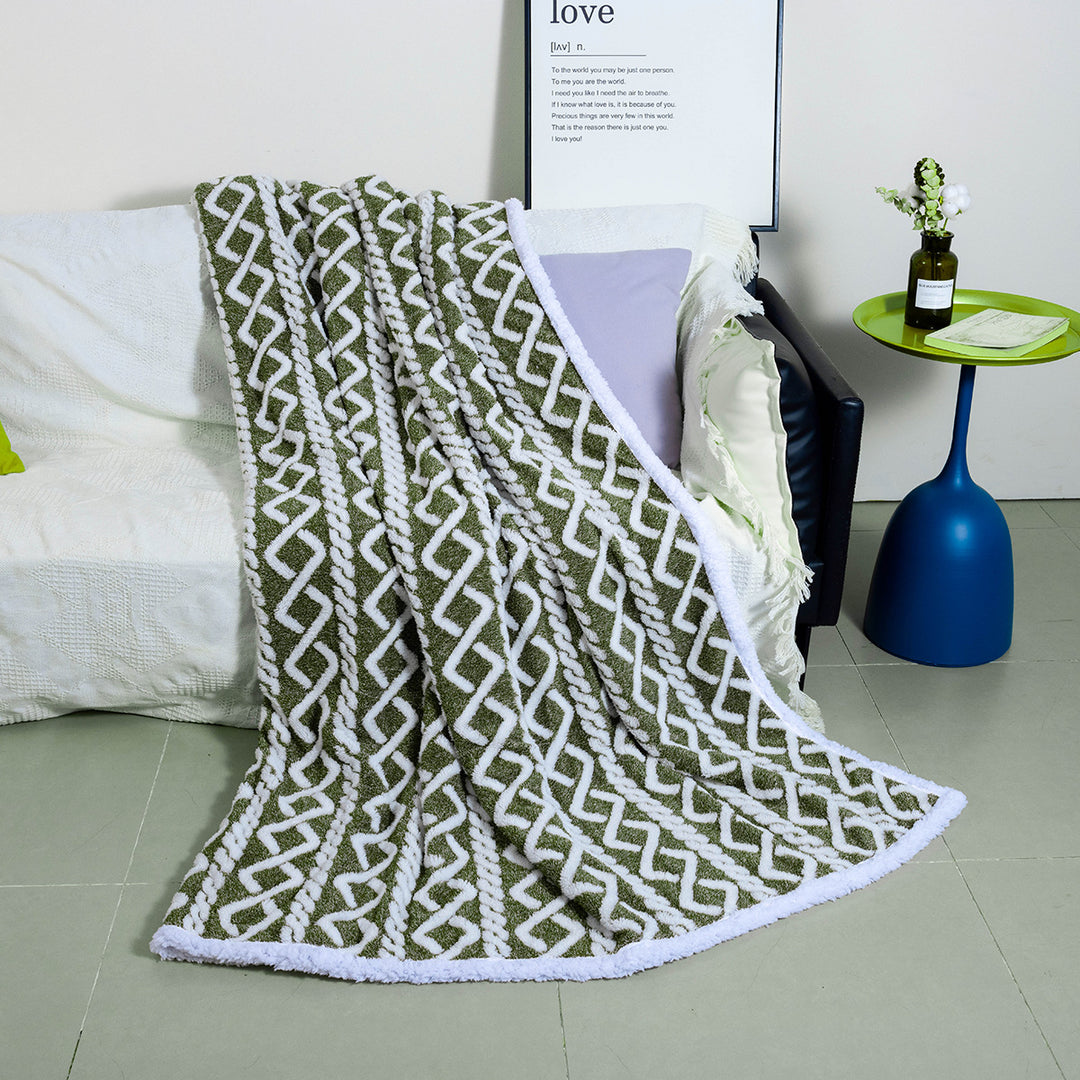 Women’s cuddly blanket in modern Boho design Stornfield