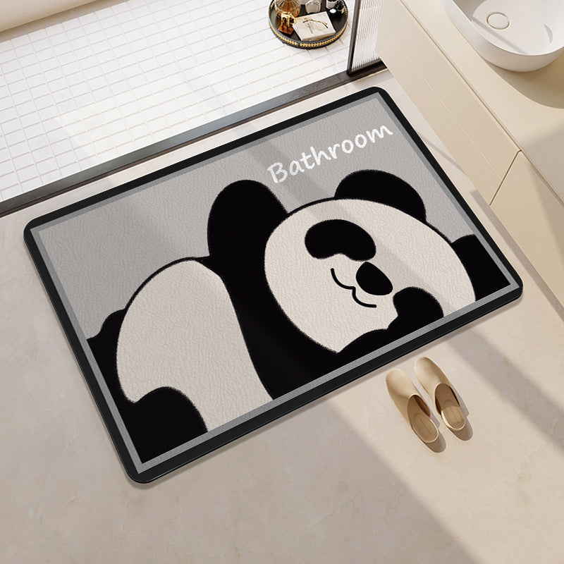 Citrus-Themed Comfort Bath Mat Stornfield