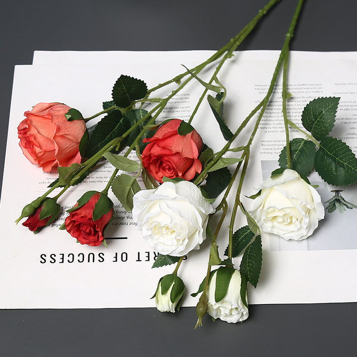 Realistic Faux Rose Stem