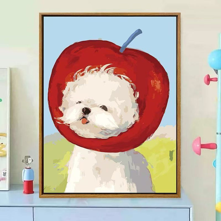 Cute Dog-Themed Decorative Canvas Art Stornfield