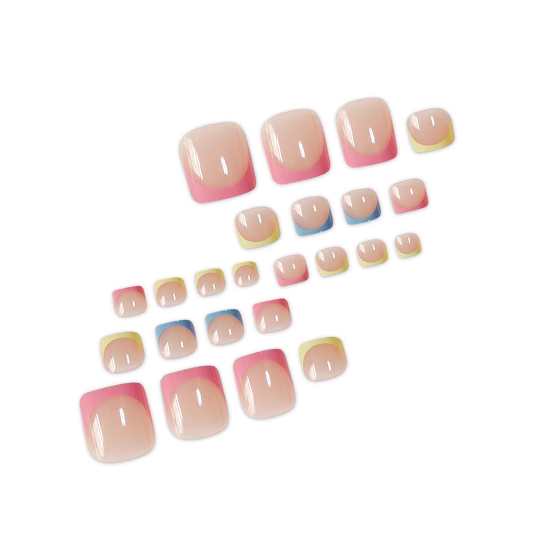 Decorative French Tip Nail Art Set Stornfield