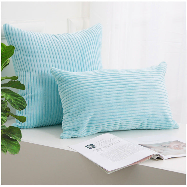 Ribbed Corduroy Textured Throw Pillow Covers