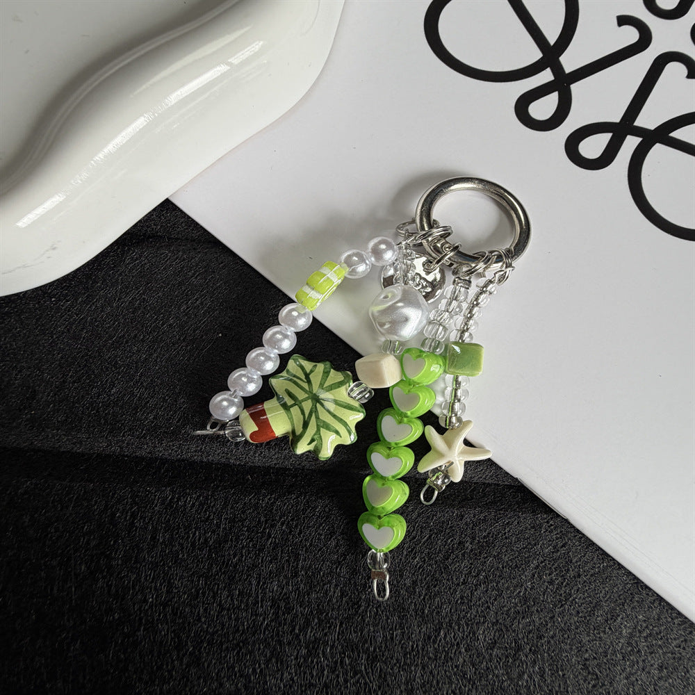 Decorative Beaded Keychain Stornfield 1790135676