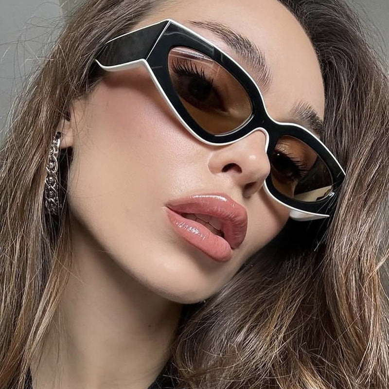 Women's Cat-Eye Sunglasses with Extravagant Design and Protective UV Filter Stornfield