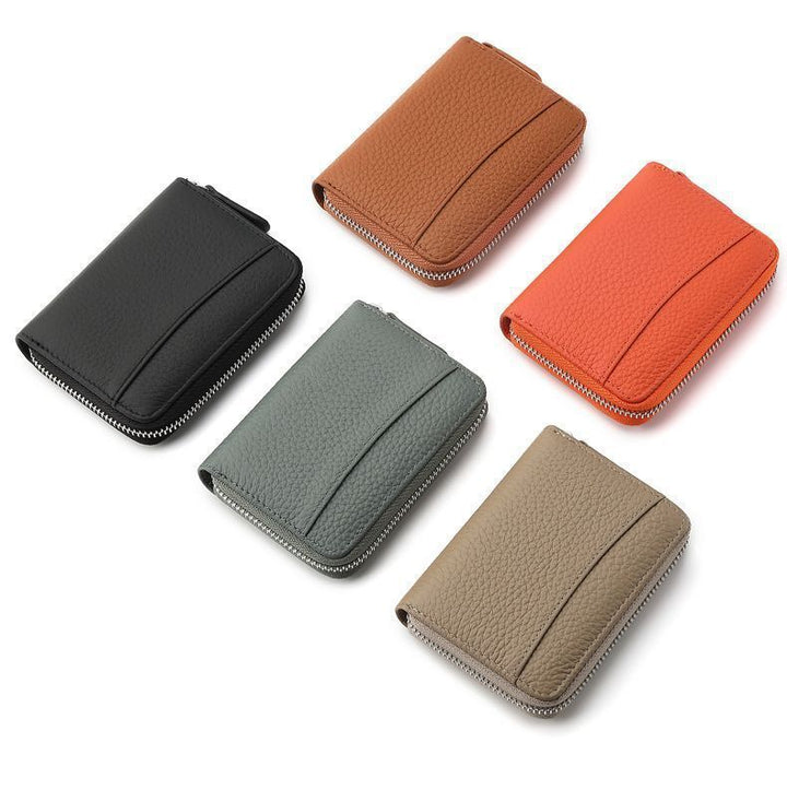 Durable Leather Zip Wallet Stornfield
