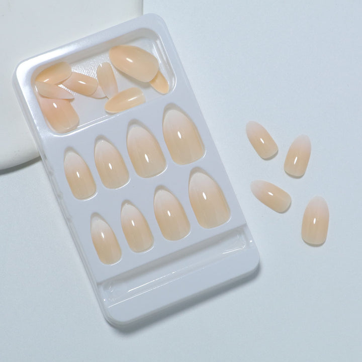 Elegant Almond-Shaped Press-On Nail Set Stornfield