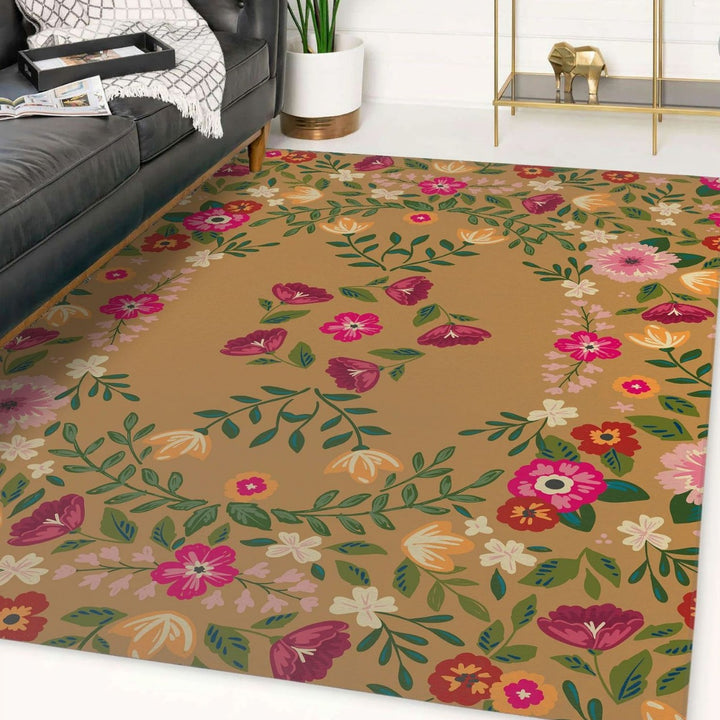 Floral Patterned Area Rug Stornfield