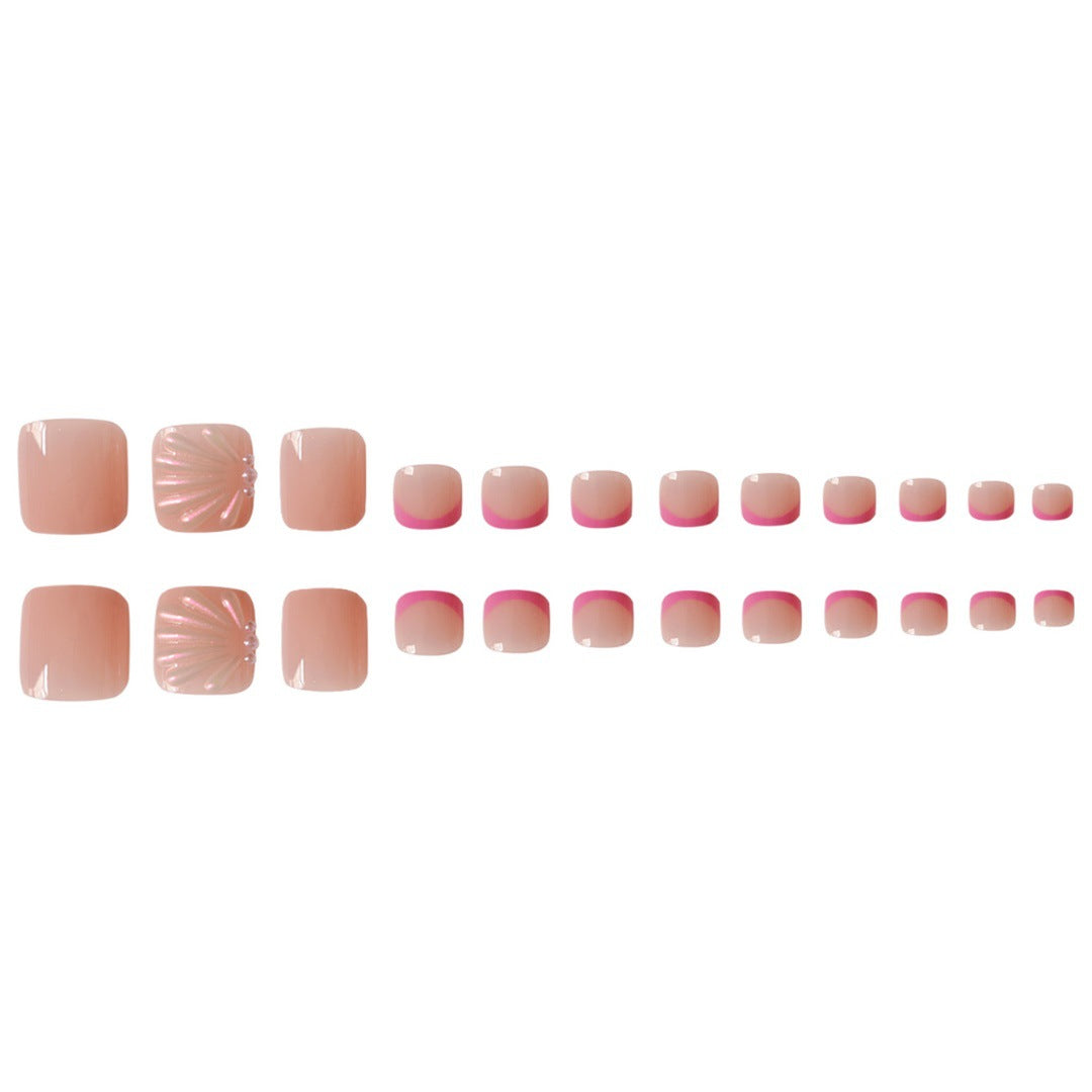 Artistic Press-On Toenails Stornfield
