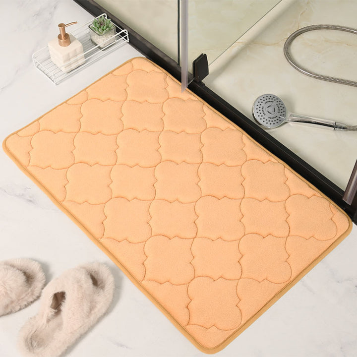 Quilted Plush Shower Mat