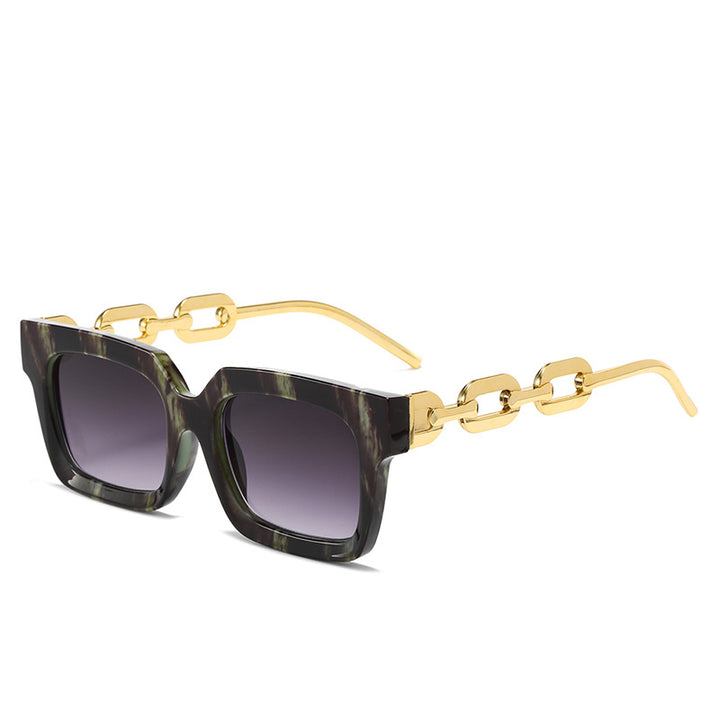 Women's fashionable sunglasses with unique chain element Stornfield