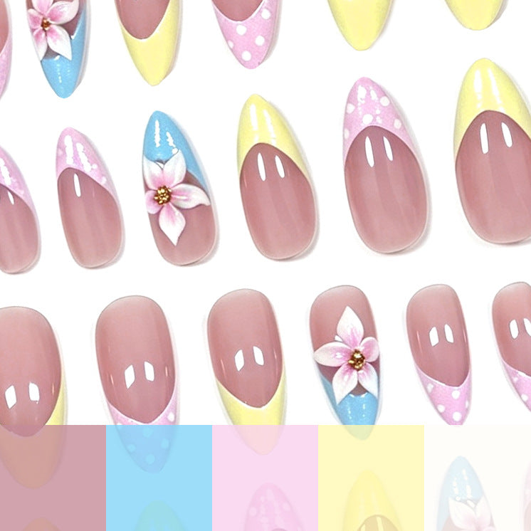 Floral Art Acrylic Nail Enhancements Stornfield 1789915666