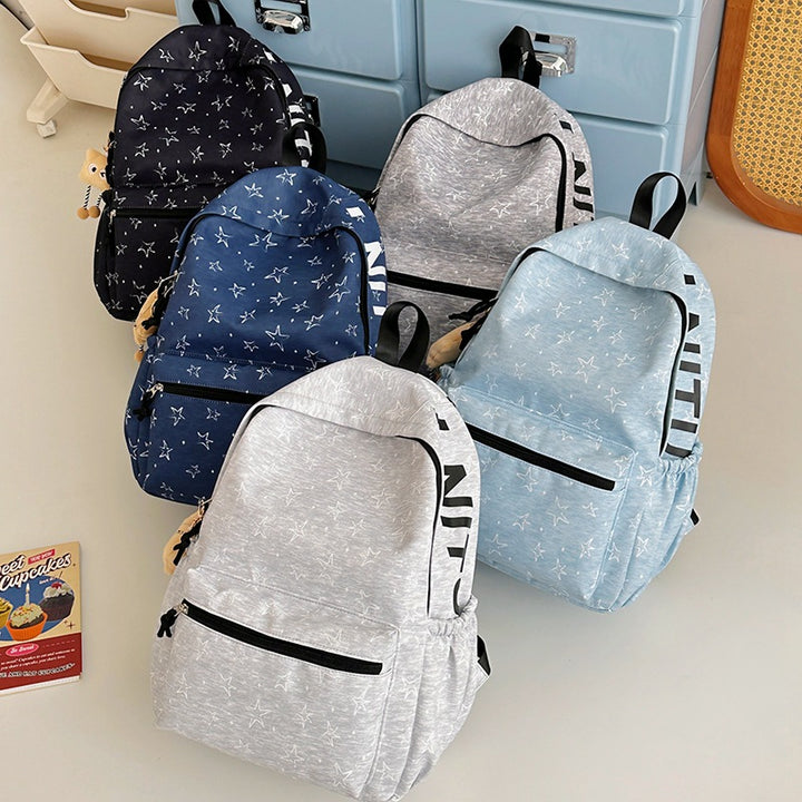 Stylish Casual Backpack with Star Pattern Stornfield