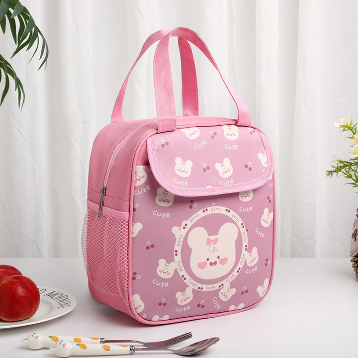 Kids Insulated Rabbit-Themed Lunch Bag Stornfield