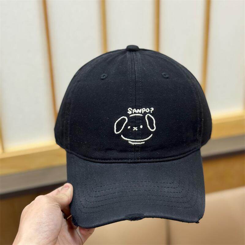Women's Casual Character-Embroidered Baseball Cap Stornfield