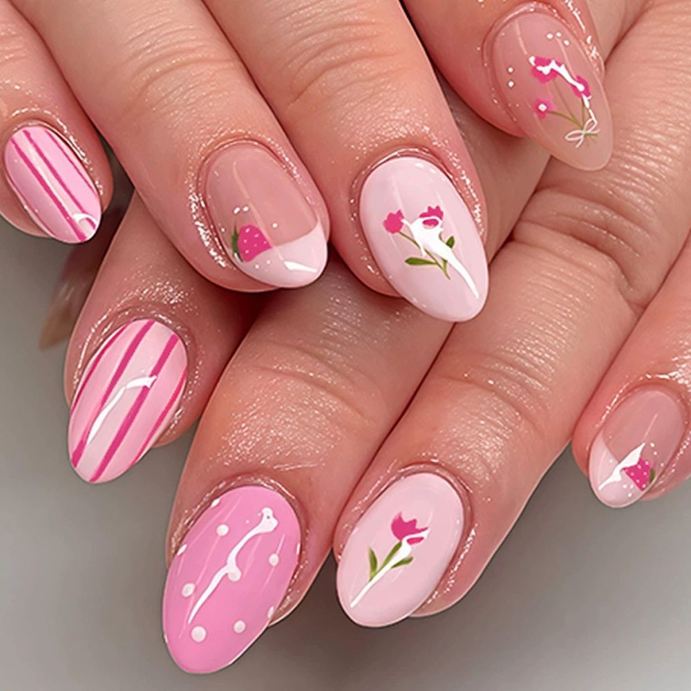 Floral Theme Nail Art Set Stornfield