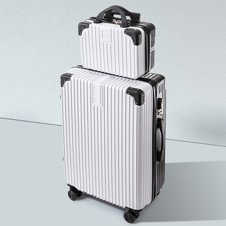 Men's Dual-Layer Hard-Shell Rolling Luggage Set Stornfield