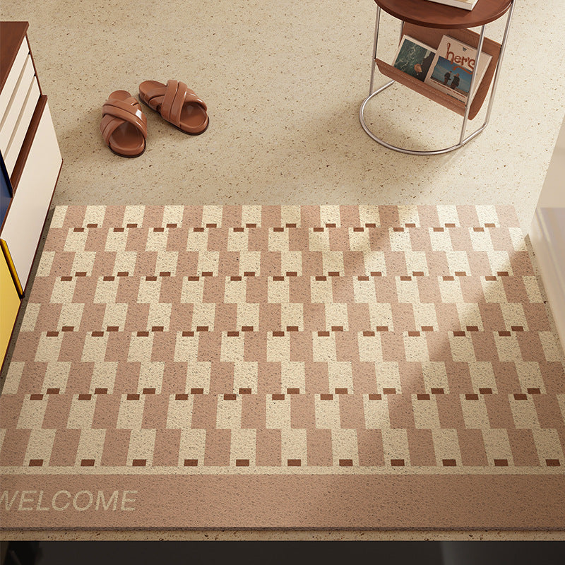 Decorative Striped Entrance Mat