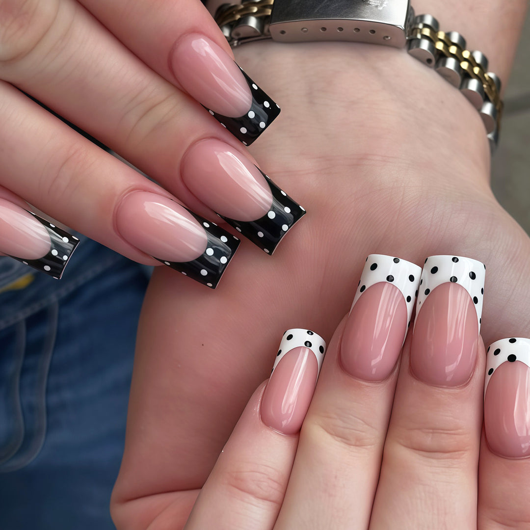 Stylish Polka Dot Nail Art Tips Stornfield