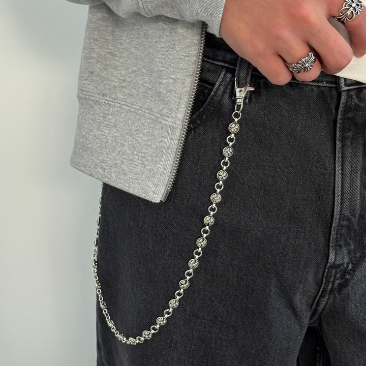 Fashionable chain necklace with glitter details Stornfield