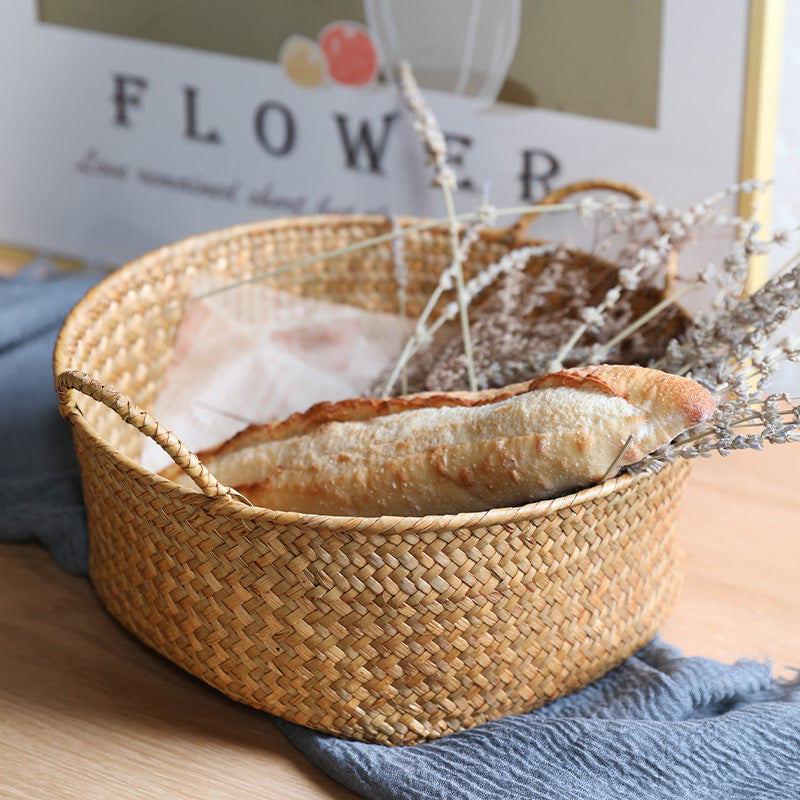 Unisex storage basket made of natural willow material Stornfield