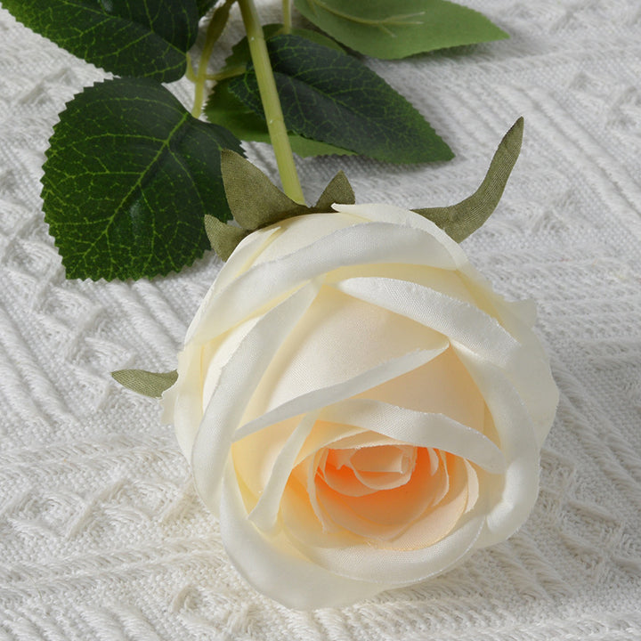 Decorative Silk Rose Accent
