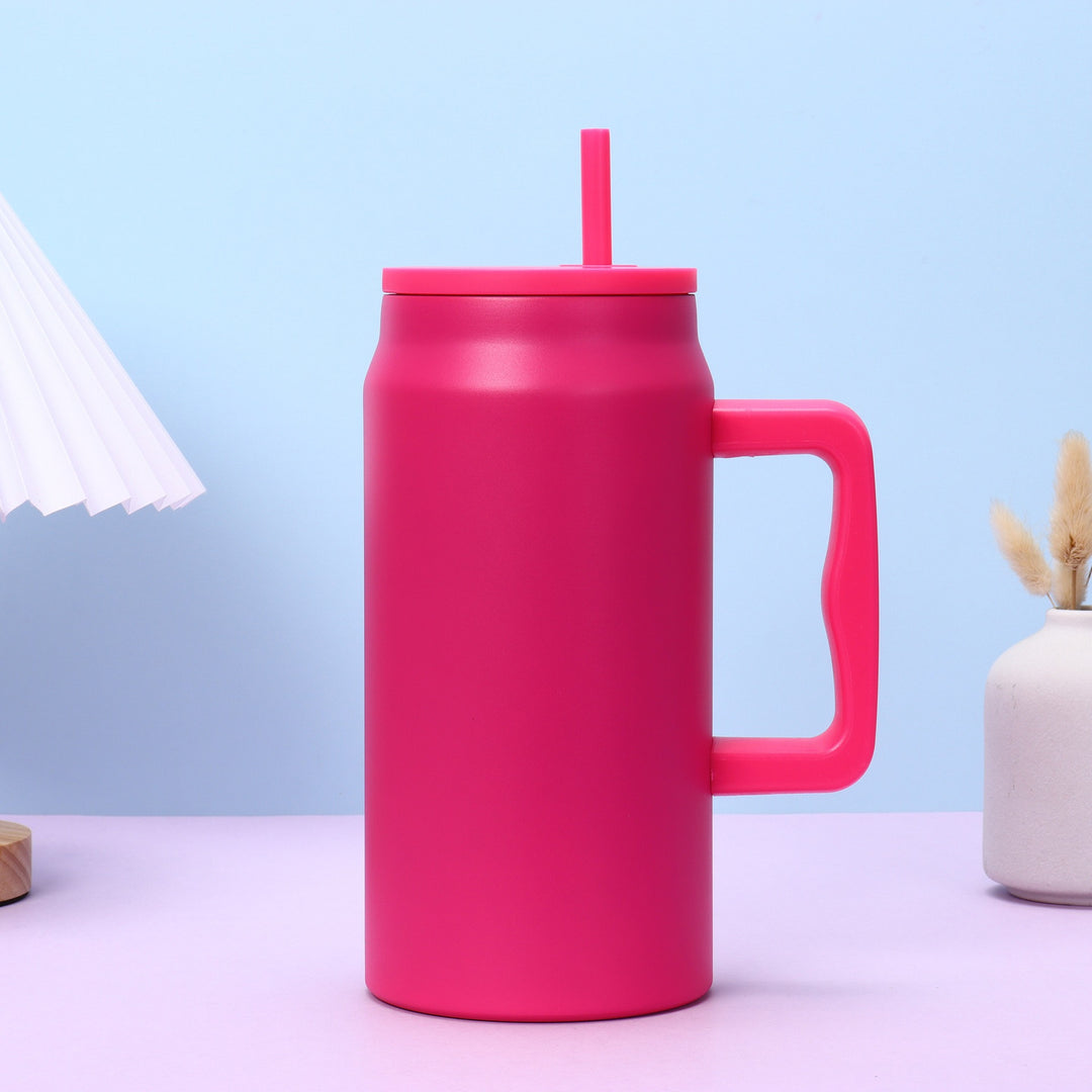 Ladies stylish insulated cup with removable straw Stornfield