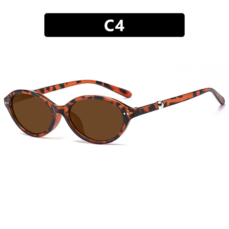 Women trendy sunglasses in oval design with UV protection Stornfield