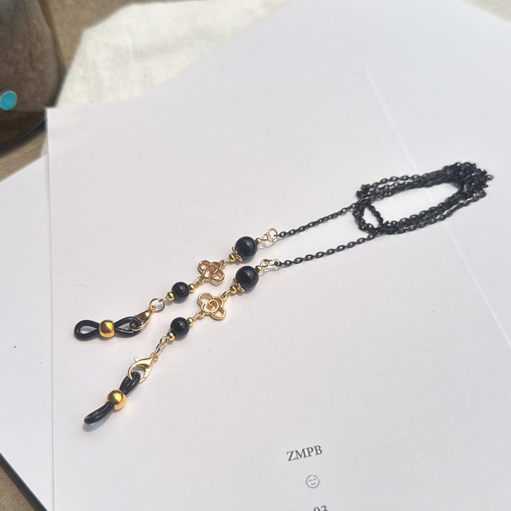 Elegant Long Pendant Necklace with Bead Accents Stornfield