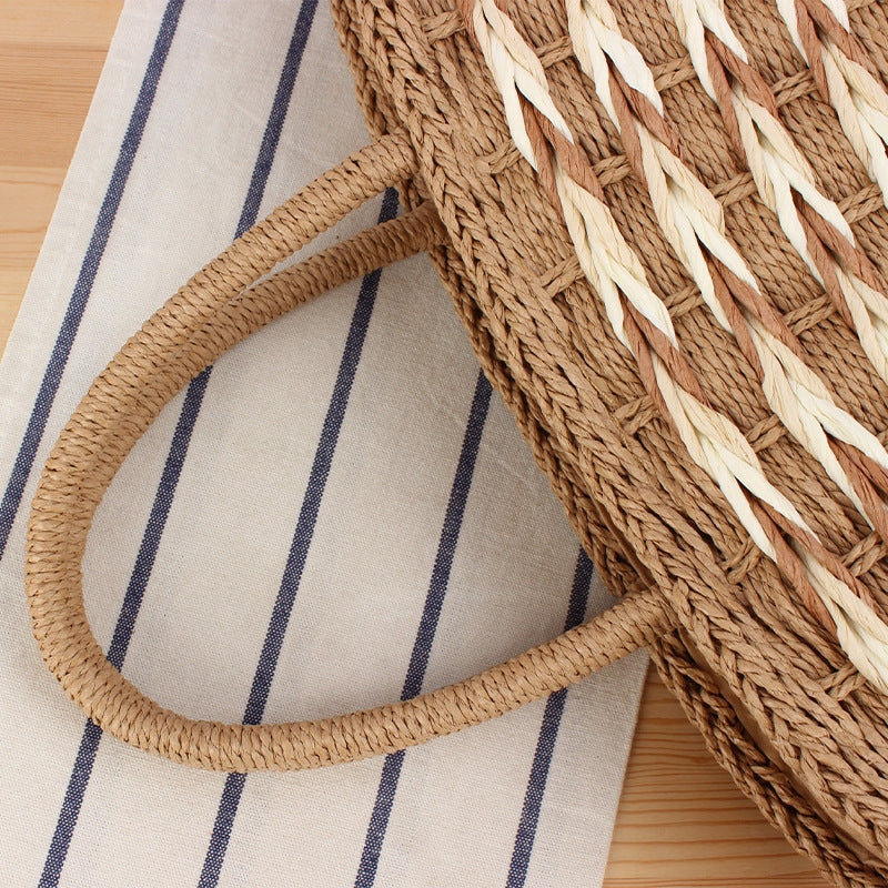 Braided shopping and beach bag Stornfield