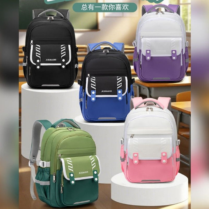 School backpack with ergonomic design and multiple compartments Stornfield