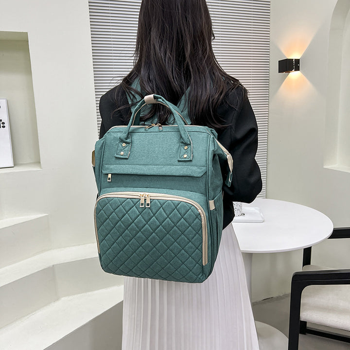 Multi-Functional Quilted Travel Backpack Stornfield