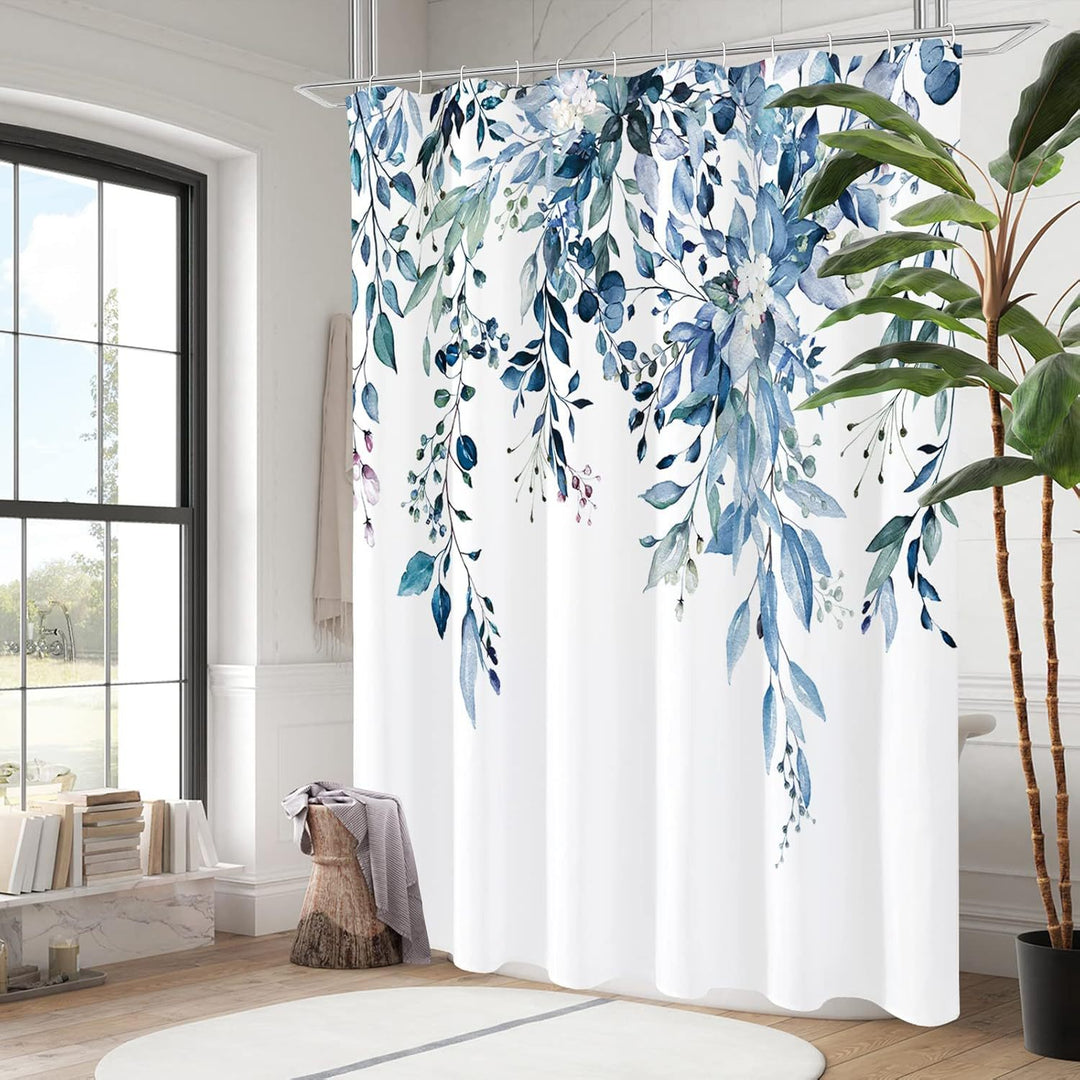 Floral Patterned Shower Curtain Stornfield