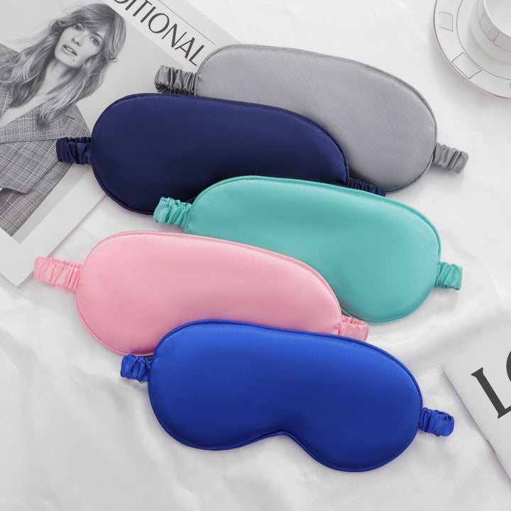 Unisex nan super soft sleep mask with ergonomic padding and adjustable elastic band Stornfield
