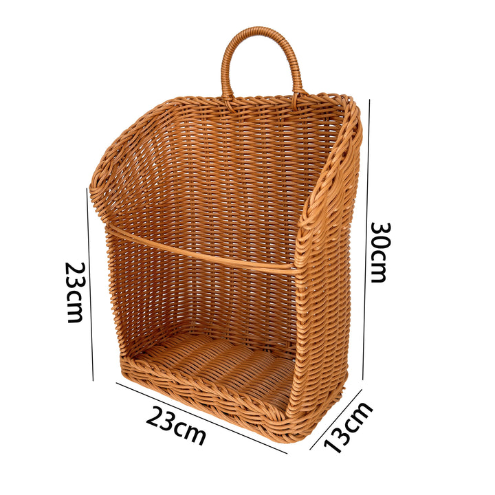 Woven Storage Basket with Handles Stornfield