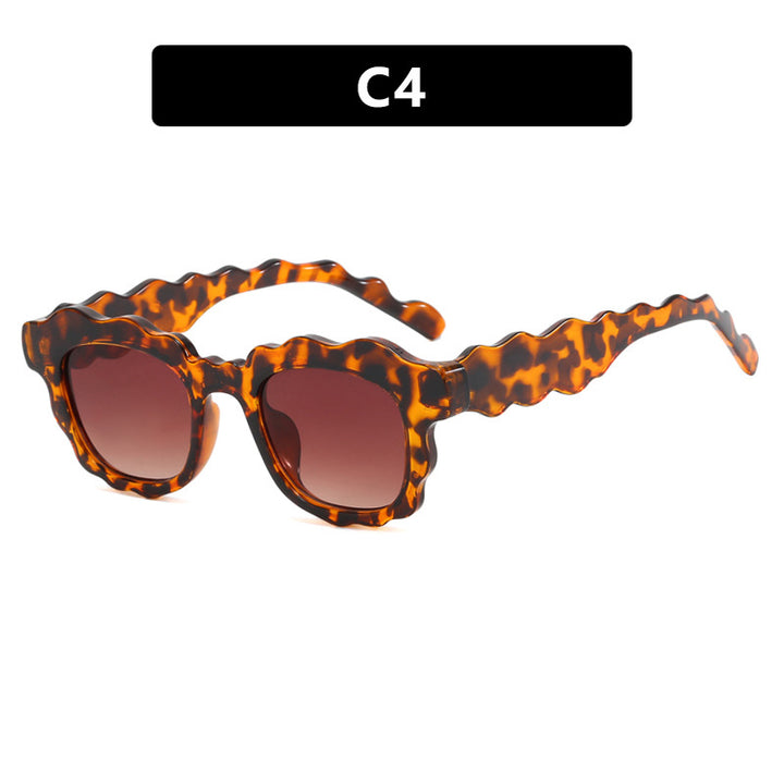 Women’s fashionable sunglasses with wavy frame Stornfield