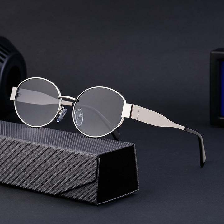 Ladies fashionable sunglasses in elegant oval design Stornfield